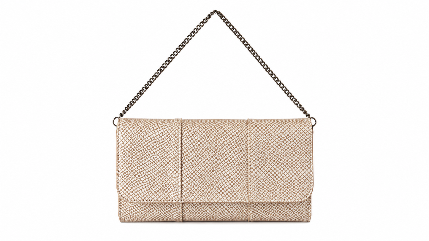 Tria Havan and white Snake Clutch