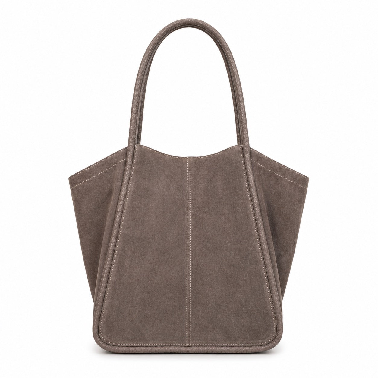 Dark Grey Suede Bags