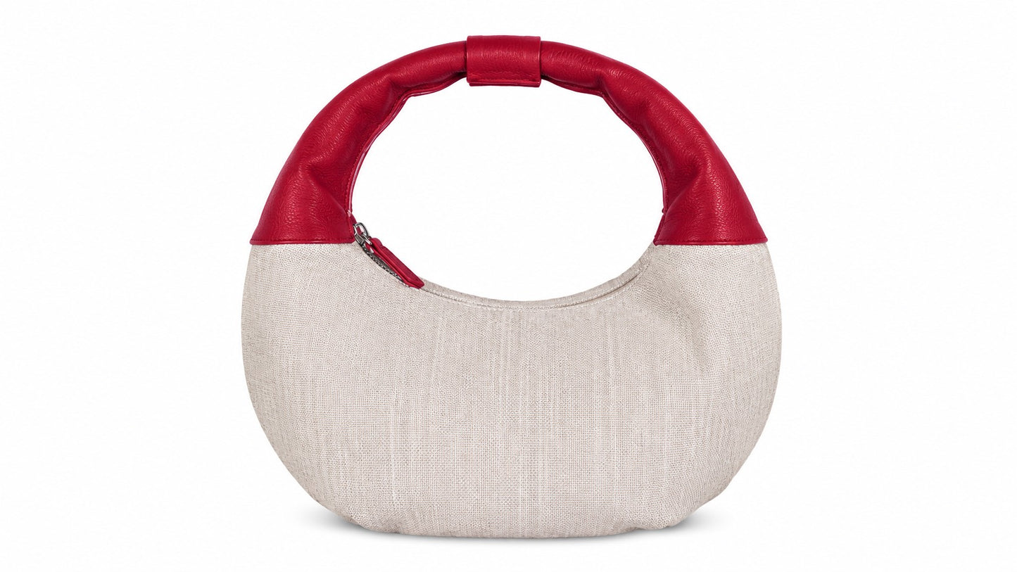 Red Round Bag