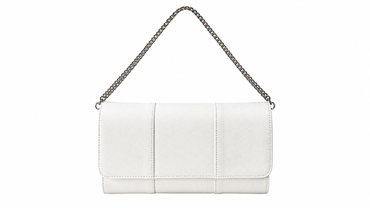 Tria White Clutch