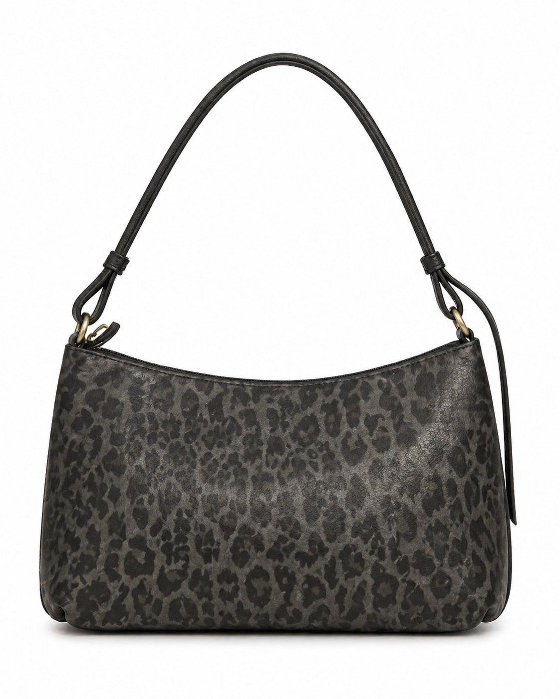 Black Leopard Shoulder Bag