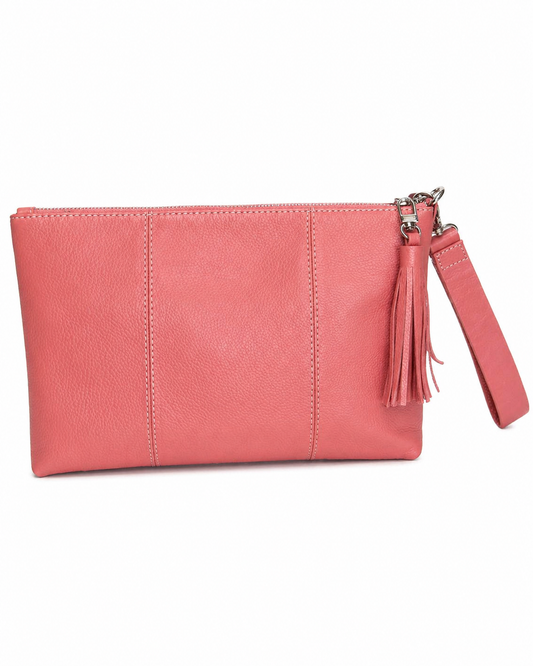 Pink clutch